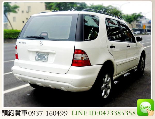 2003 BENZ ML350 4WD 照片10