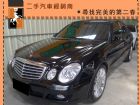 台中市Benz 賓士/E200K	 BENZ 賓士 / E200 Kompressor中古車