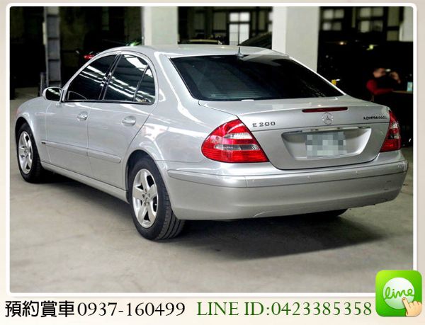 2005 BENZ E200K 1.8 照片10