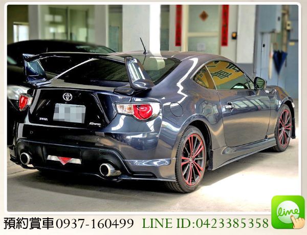 2012 AE86 雙門轎跑 紅黑內裝 照片10