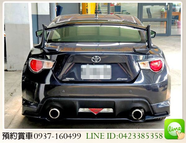 2012 AE86 雙門轎跑 紅黑內裝 照片9