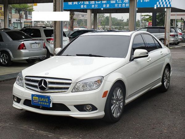 2008年 賓士 C300 白 62萬 照片1