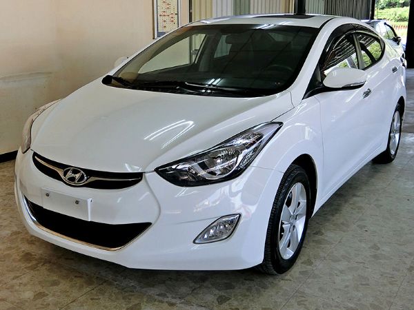 12年現代 Elantra 1.8 白 照片1