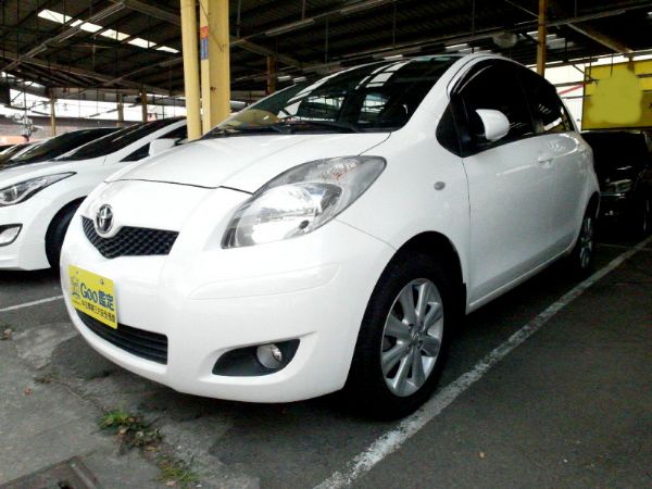 2011年豐田 Yaris 1.5 白 照片1