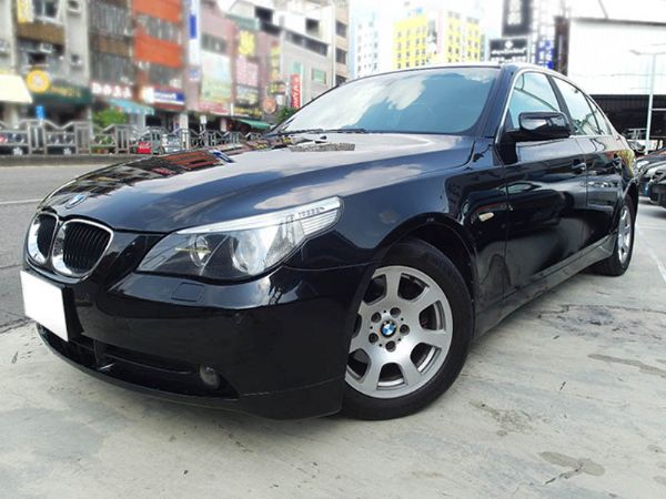 06年 BMW 520D 黑 照片1