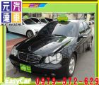 台中市2003年 C200K 黑 28萬 BENZ 賓士 / C200 Kompressor中古車