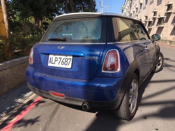 【2007年MINI Cooper 藍】 照片7