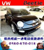 台中市2001年 金龜車 黑 15.8萬 VW 福斯 / Beetle中古車