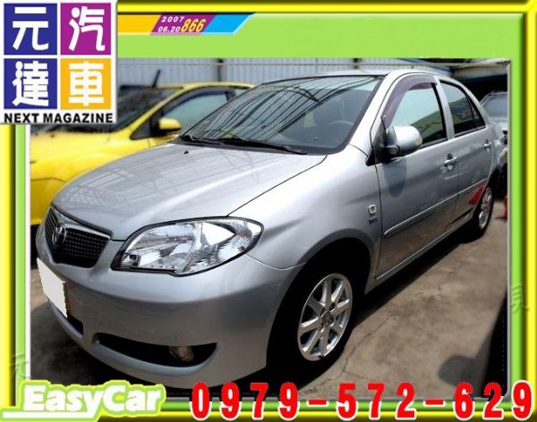 2007年 豐田 VIOS 銀 10萬 照片1