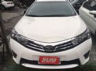 台北市14年TOYOTA ALTIS 1.8白 TOYOTA 豐田 / Altis中古車