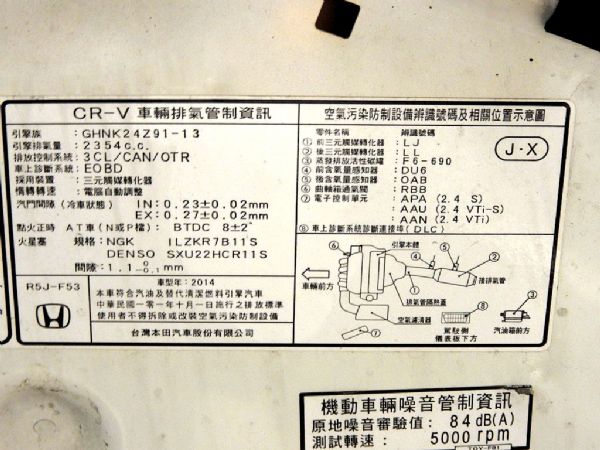 CRV 2.4免頭款全額超貸免保人  照片10