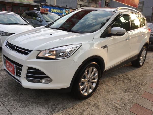 FORD KUGA 白 護主神車超安全 照片2