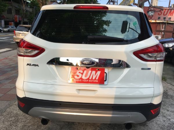 FORD KUGA 白 護主神車超安全 照片3