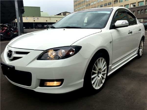 2007年 MAZDA3 2.0S白 照片1