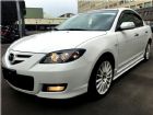 桃園市2007年 MAZDA3 2.0S白 MAZDA 馬自達 / 3中古車