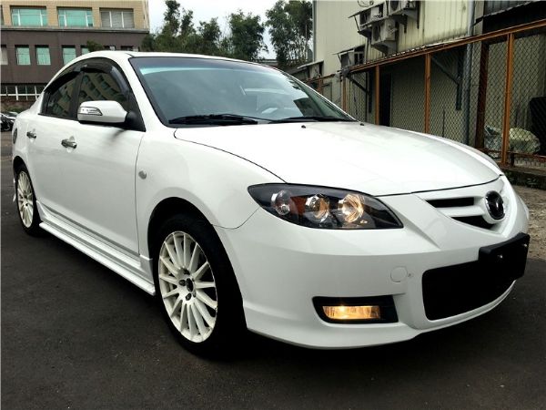 2007年 MAZDA3 2.0S白 照片2