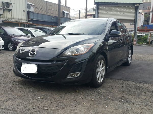 2010年 MAZDA3 1.6黑 照片1