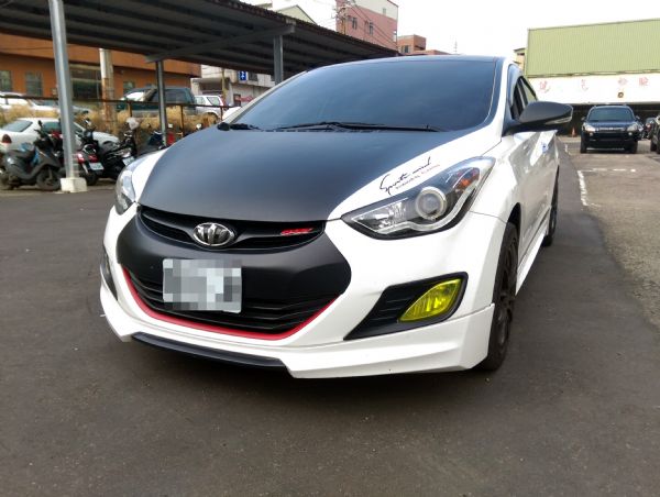 2012年 ELANTRA 1.8白 照片1