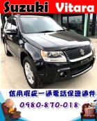 台中市2006年 鈴木 JP 黑 13萬 SUZUKI 鈴木 / Vitara(金吉星)中古車