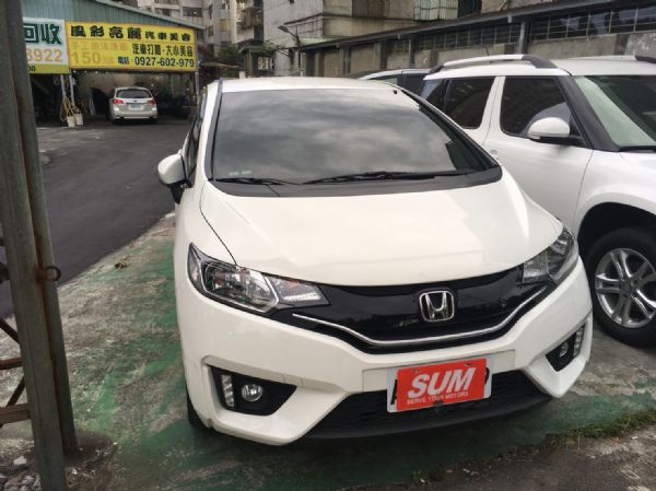 HONDA FIT S版白色 排隊美容中 照片1