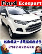 台中市2014年 福特 Ecosport 白  FORD 福特 / Escort中古車