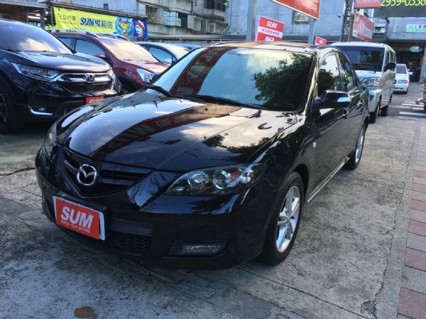 08年MAZDA 3 馬3 黑色  照片1