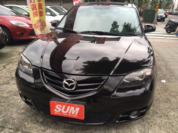 06年馬3 MAZDA 3 2.0s 黑 照片1