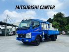 台南市收訂)吊車~僅跑1萬 已變更載重 MITSUBISHI 三菱 / Canter(堅達)中古車